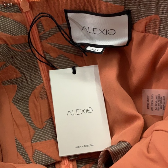 NWT Alexis Nokoma Strapless Cotton Mini Dress XS - Picture 15 of 16